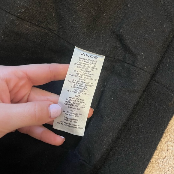 Vince Women's Lofty Belted Wool-Blend Jacket - Picture 7 of 9